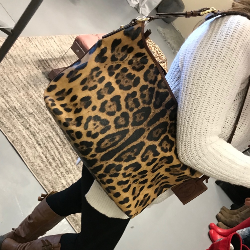 Authentic Dolce & Gabbana Leopard Purse